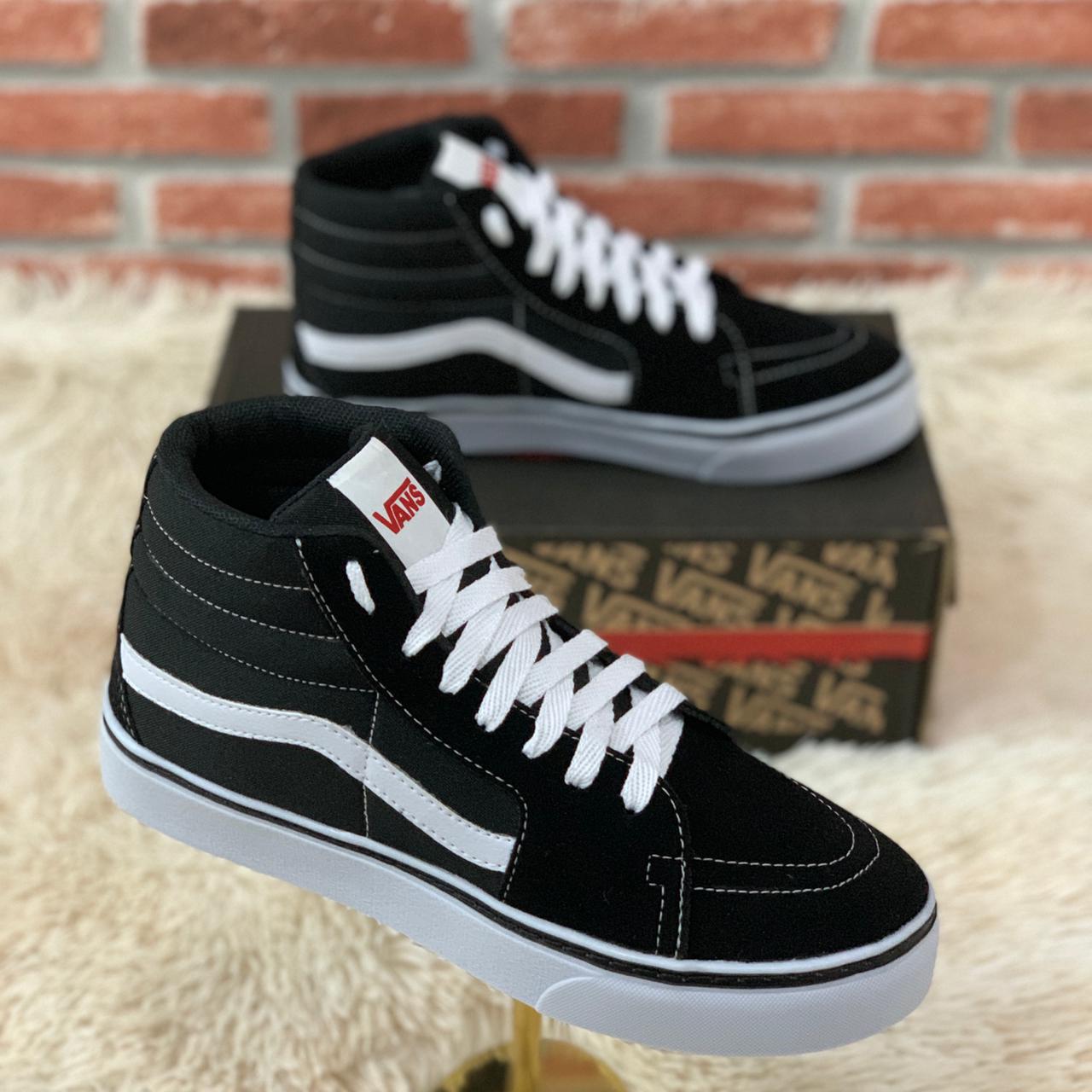 Vans Old Skool Preto cano alto - MILLA RODRIGUEZ